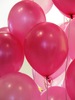 balões cor de rosa