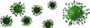 ranho de vírus verde