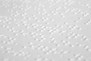 Livro didático em Braille: 