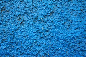 Textura da parede azul