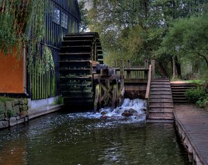 Watermill velho - HDR: 