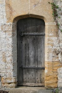 Antigo porta