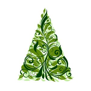Elementos do Natal - árvore 1