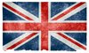 uk flag grunge