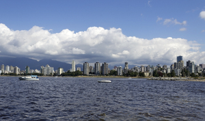 Vancouver waterfront cidade: 