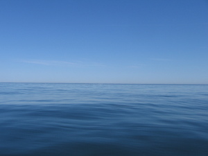Céu azul azul água